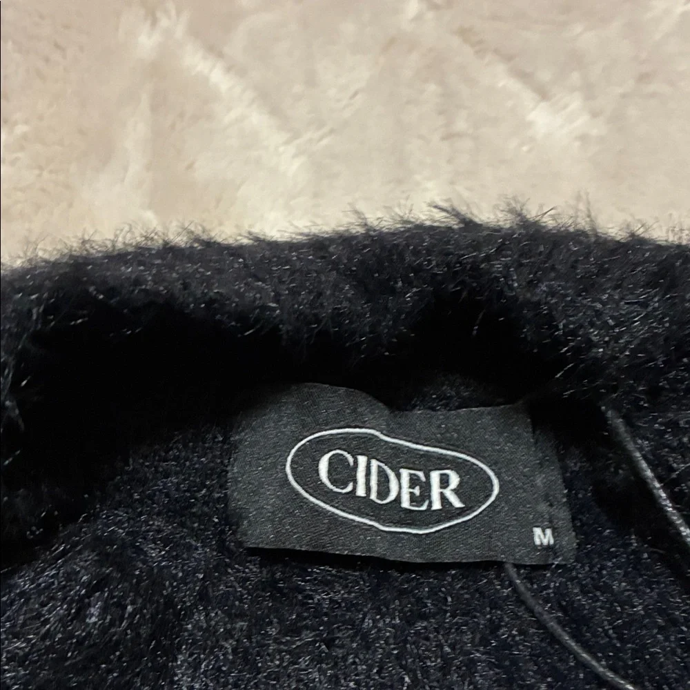 Cider Black Sweater with Mushrooms - Picture 2 of 5